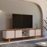 Rack Para Tv Até 60 Polegadas 4 Portas 217cm Roma Casa D