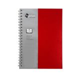 Caderno Prime Royal Paper Pautado 100fls 20,5x28cm Vermelho