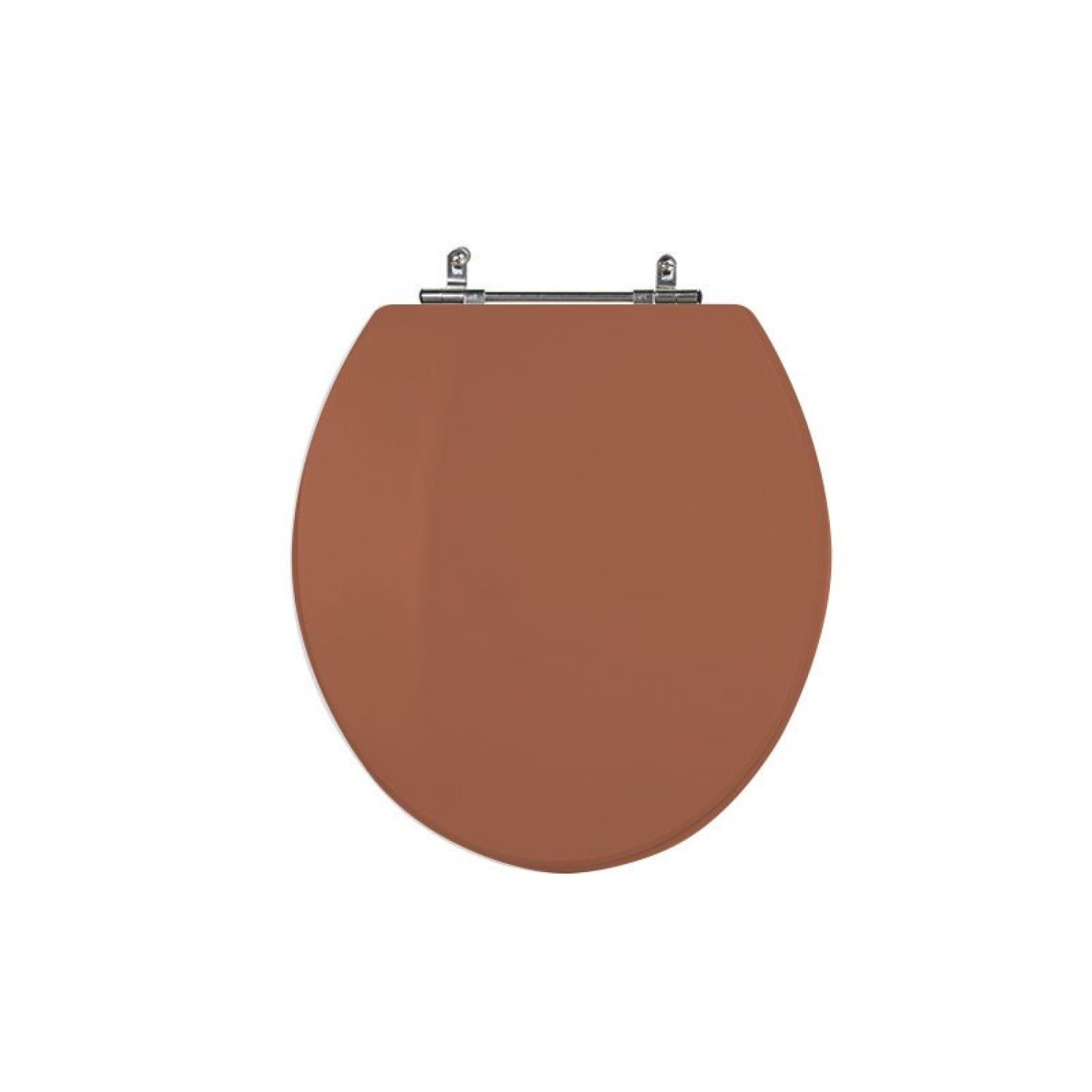 Assento Sanitário Poliéster Para Louça Azálea/standard/carina/flamingo/fiore/sabará Aço Caramelo