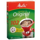 Filtro De Papel Para Café N°102 Com 30 Unidades Melitta MELITTA Melitta