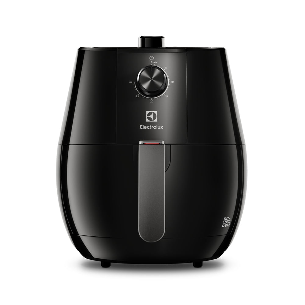 Air Fryer Electrolux 3,2l Preta Efficient 1400w Por Rita Lobo (eaf10) 127v