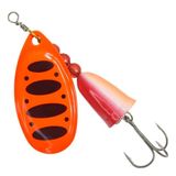 Kit 6 Iscas Artificiais Giratórias Spinner Colher De Metal 12g
