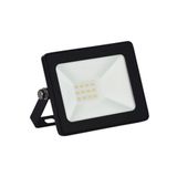 Refletor Taschibra Slim Led 10w Rgb C/ Controle Remoto Bivolt Preto