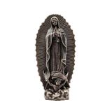 Decoração Escultura Nossa Senhora De Guadalupe Bronze Estátua Resina 23cm