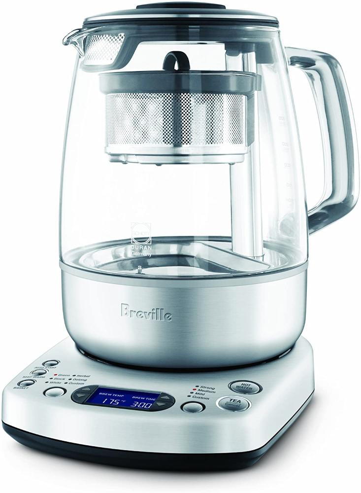 Breville Chaleira Elétrica c/Infusor Automático, 1.5L 1500W-110V, Aço Inoxidável.