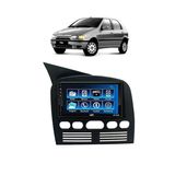 Kit Multimídia Palio Strada Siena 1996 / 2003  Mp5 7 Pol Bt Usb Fm Leitor Sd