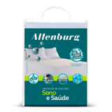 Protetor De Colchão Casal Altenburg Com Elástico Sono &amp; Saúde Impermeável – Branco