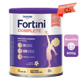 Suplemento Infantil Em Pó Danone-  Fortini Complete -800g - Baunilha