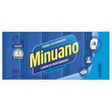 Sabão Em Barra Minuano Azul 180g - 20 Pacotes Com 5 Unidades