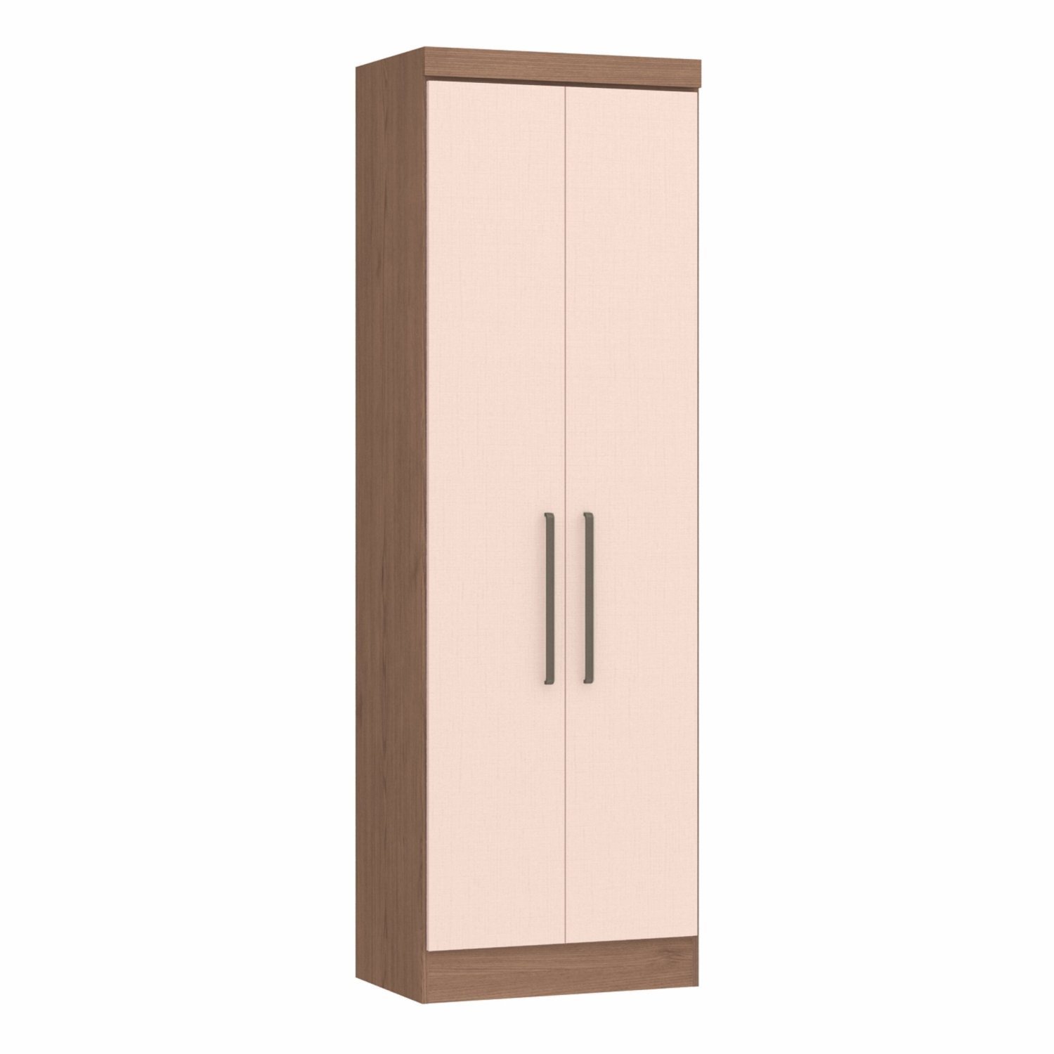 Guarda Roupa Modulado 2 Portas Infinity  Macadâmia/blush Line