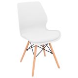 Cadeira Charles Eames Rubi Sili Eiffel - Branco