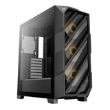 Gabinete Gamer Antec Dp503 Lateral De Vidro Temperado Micro-atx/itx/atx/e-atx 3 Fans Argb