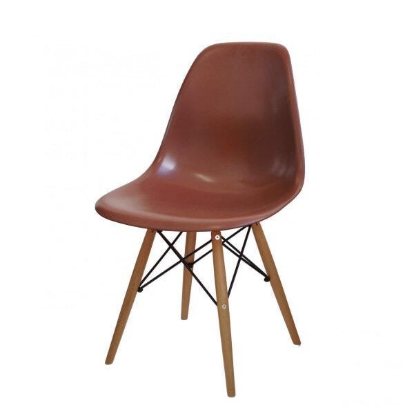 Cadeira Eames Base De Madeira Or Design Café