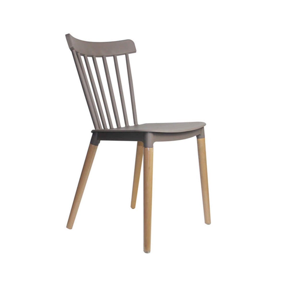 Cadeira Madeira Maciça Janaina Rivatti Cinza