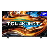 Smart TV TCL 50 Polegadas 50P755 LED Smart 4K UHD Wi-Fi Dual Voice Google Assist