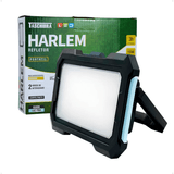 Refletor Taschibra Led Harlem Portátil Ip54 Usb Recarregável