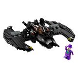 Bloco de Montar LEGO 357 Peças Super Heroes Batwing Batman X Coringa