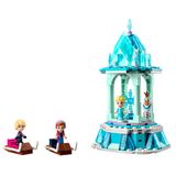 Bloco de Montar LEGO 175 Peças Disney Animation Carrossel Mágico da Anna e da Elsa