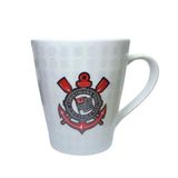 Caneca De Café Porcelana Time Corinthians 290ml - Allmix