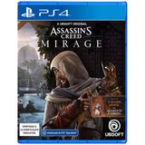 Jogo Assassins Creed Mirage Para Ps4