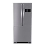 Refrigerador Brastemp Frost Free French Door 554 Litros Inox Bro85ak – 127 Volts