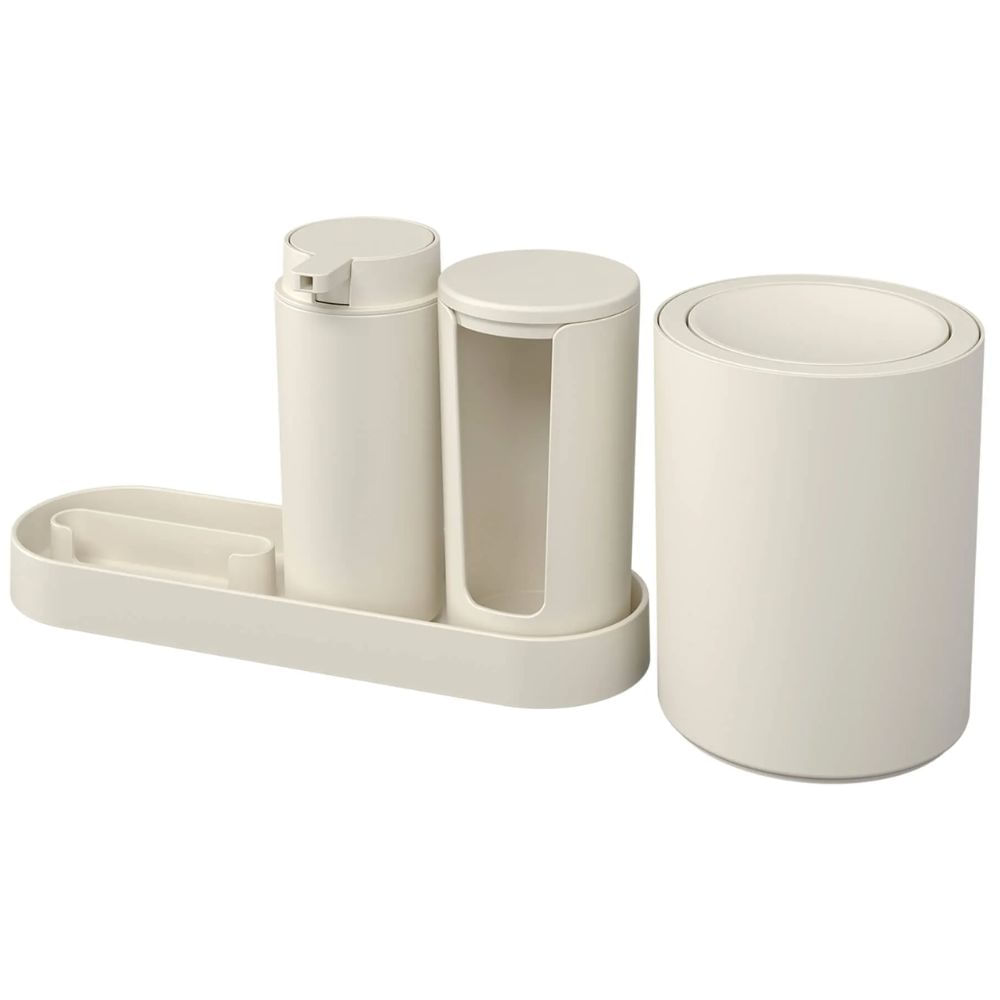 Conjunto De Acessório Para Banheiro Com 4 Peças Serene Coza