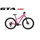 Bicicleta Aro 29 Absolute Hera Kit 2x9 Gta Sunrun Freio Disco K7 11/36 Pedivela 24/38d Garfo Trava - Rosa Tam.15