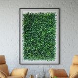 16 Painéis De Plantas Artificiais Para Jardim Vertical Buxinho De Alta Qualidade 60x40 Decoração De Apartamento