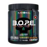 Suplemento Em Po Black Skull Pre Treino Caveira Preta B.o.p.e Frutas Amarelas Pote 300g