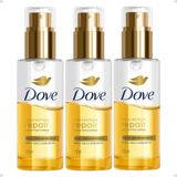 Kit Óleo Capilar Bisáfico Dove Bond Intense Repair Com 3