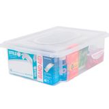 Caixa Plástica Dekacron 15l Ref. Org75 Com Tampa Caixa Plastica Dekacron 15lt R.org75 C/t Dekacron