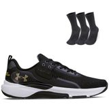 Kit 1 Tênis Tribase Lift E 1 Pct Com 3 Pares Meia Under Armour Heatgear Cano Alto