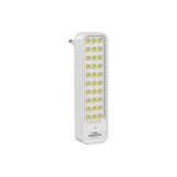 Luminária De Emergência Led Blumenau 1w Com Plug Integrado Bivolt 6500k Luz Branca