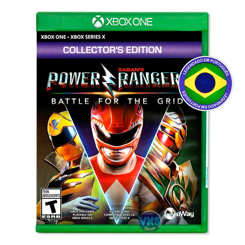 Jogo Power Rangers Battle For The Grid - Xbox One - Nway