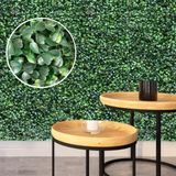 7 Placas De Buchinho Artificial Jardim Vertical Interno 60x40 Plantas Realista Para Sala