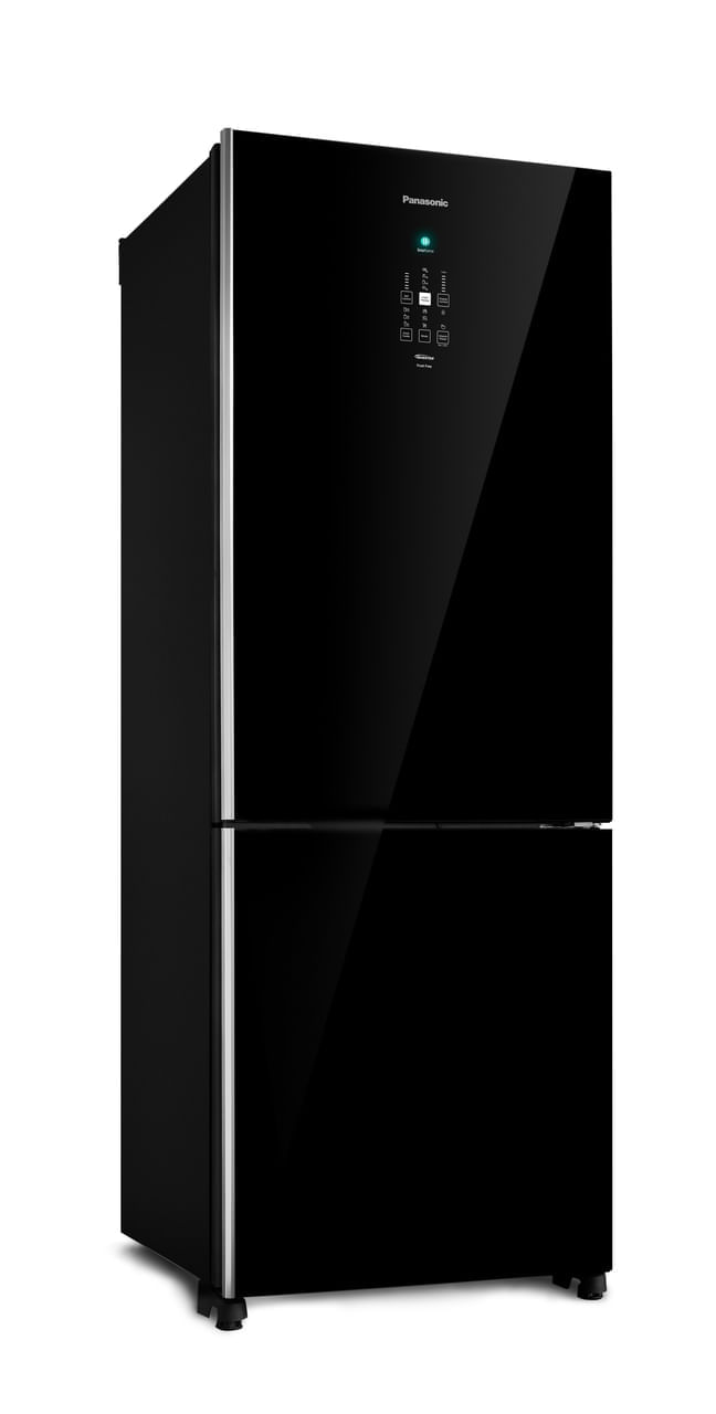 Geladeira Panasonic  Frost Free 480l A+++ Black Glass - Nr-bb71gvfb 220v Panasonic