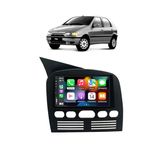Kit Multimídia Palio Strada Siena 1996 / 2003 Carplay Androidauto 7 Pol Usb Bt Fm - 708br Roadstar
