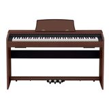 Piano Digital Casio Px-770bk 88 Teclas Marrom Com Móvel