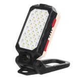 Lâmpada Recarregável, Luz Dobrável Usb Magnética, Led