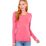 Camiseta Feminina De Primeira Camada De Fibra De Bambu 100%