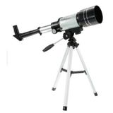 Telescópio Astronômico Monocular 300x70mm Com Tripé