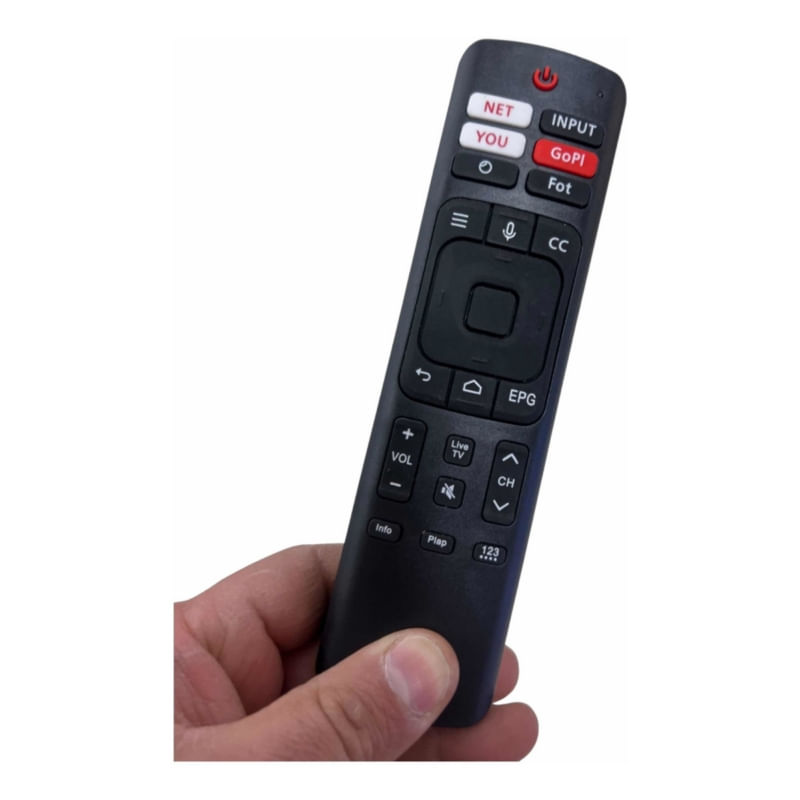 Controle Remoto Para Hisense Smart Tv Erf3s69h E5610