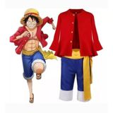 Fantasia De Cosplay Monkey Luffy One Piece Para Festa