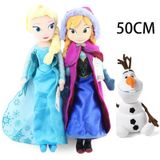 Boneca De Pelúcia Disney Frozen Stuffed Princess Combo Aisha Anna