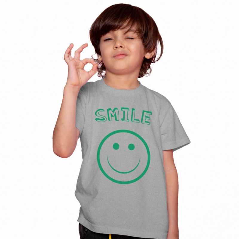 Camiseta Infantil Para Fãs Bagú Smile 654 American Model M