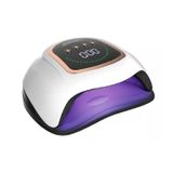 Lâmpada Led Uv De Secador De Unhas 300w Para Manicure Com 4 Modos De Temporizador