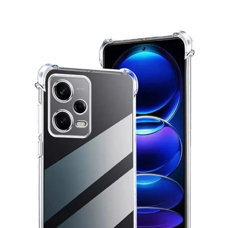 Capa Para Xiaomi Redmi Note 12 Pro/pro + Em Silicone Transparente