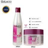 Kit De Tratamento De Shampoo E Creme Hi Repair Salerm Cosmetics