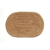 Tapete Para Banheiro Allegro 40cm X 60cm Linen Oval Kapazi