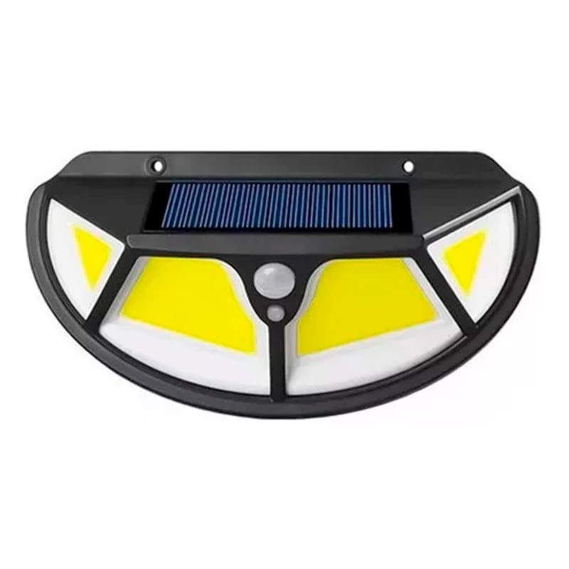 Refletor Solar 200w Ao Ar Livre Com Sensor De Movimento 122 Led